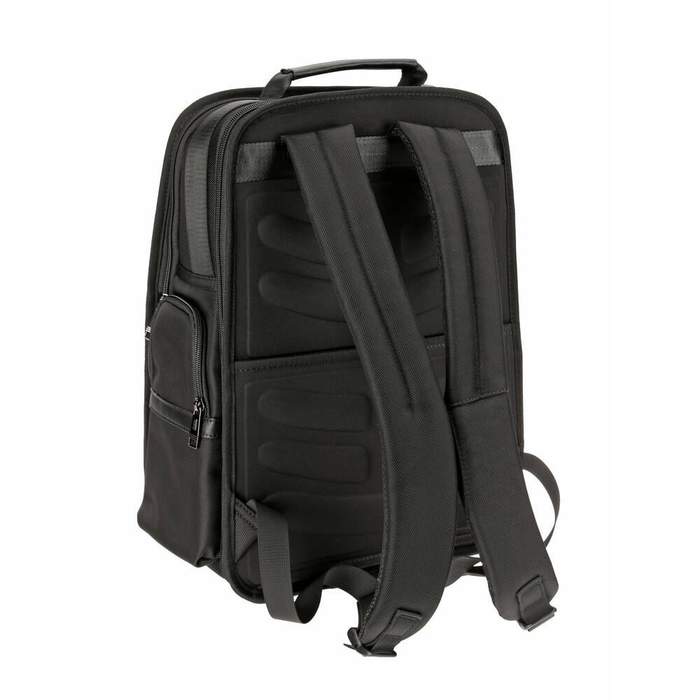 Εικόνα 1 από 7 — ΤΣΑΝΤΑ ΠΛΑΤΗΣ BACK PACK ZAINO BK-01 ΣΕ ΜΑΥΡΟ ΧΡΩΜΑ 32x45x22cm