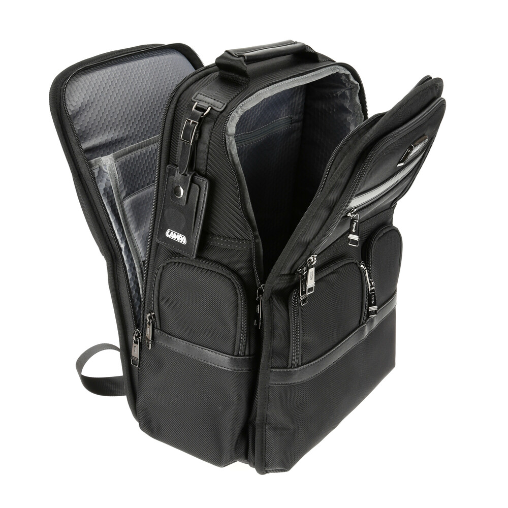 Εικόνα 2 από 7 — ΤΣΑΝΤΑ ΠΛΑΤΗΣ BACK PACK ZAINO BK-01 ΣΕ ΜΑΥΡΟ ΧΡΩΜΑ 32x45x22cm