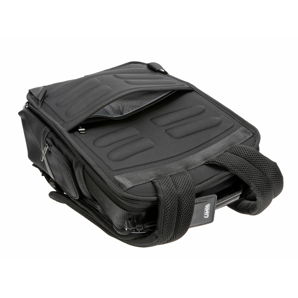 Εικόνα 6 από 7 — ΤΣΑΝΤΑ ΠΛΑΤΗΣ BACK PACK ZAINO BK-01 ΣΕ ΜΑΥΡΟ ΧΡΩΜΑ 32x45x22cm