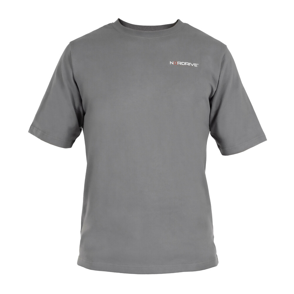Εικόνα 1 από 2 — ΜΠΛΟΥΖΑΚΙ T-SHIRT ΓΚΡΙ NORDRIVE (M) 100% ΒΑΜΒΑΚΕΡΟ 1ΤΕΜ.