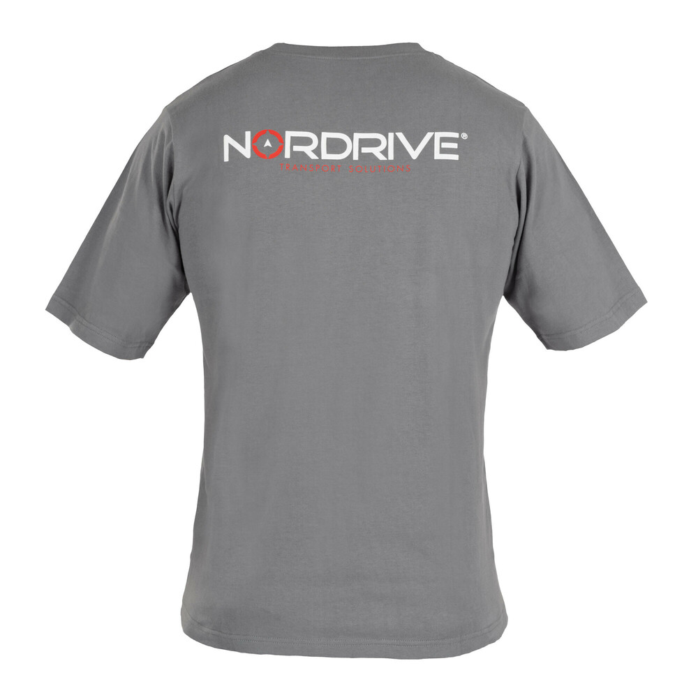 Εικόνα 2 από 2 — ΜΠΛΟΥΖΑΚΙ T-SHIRT ΓΚΡΙ NORDRIVE (M) 100% ΒΑΜΒΑΚΕΡΟ 1ΤΕΜ.