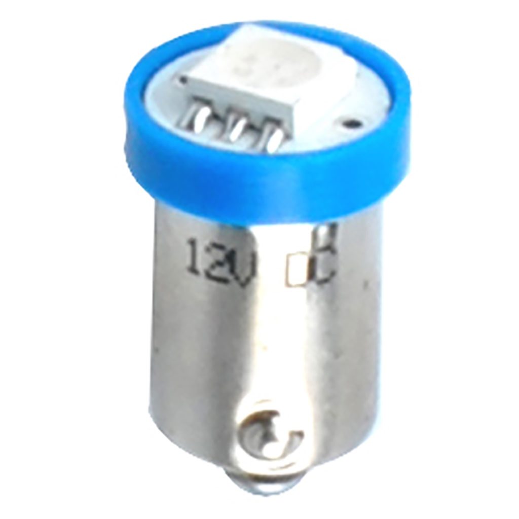 Εικόνα 1 από 2 — T4W 12V 0,24W BA9s (ΜΙΝΙΟΝ) LED 1xSMD5050 ΜΠΛΕ BLISTER 2ΤΕΜ. M-TECH