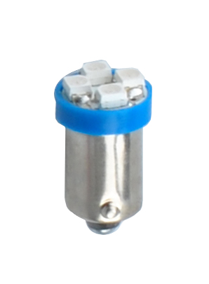 Εικόνα 2 από 2 — ΛΑΜΠΑΚΙΑ T4W 12V 0,24W BA9s (ΜΙΝΙΟΝ) LED 4xSMD2835 ΜΠΛΕ BLISTER M-TECH – 2 τεμ.