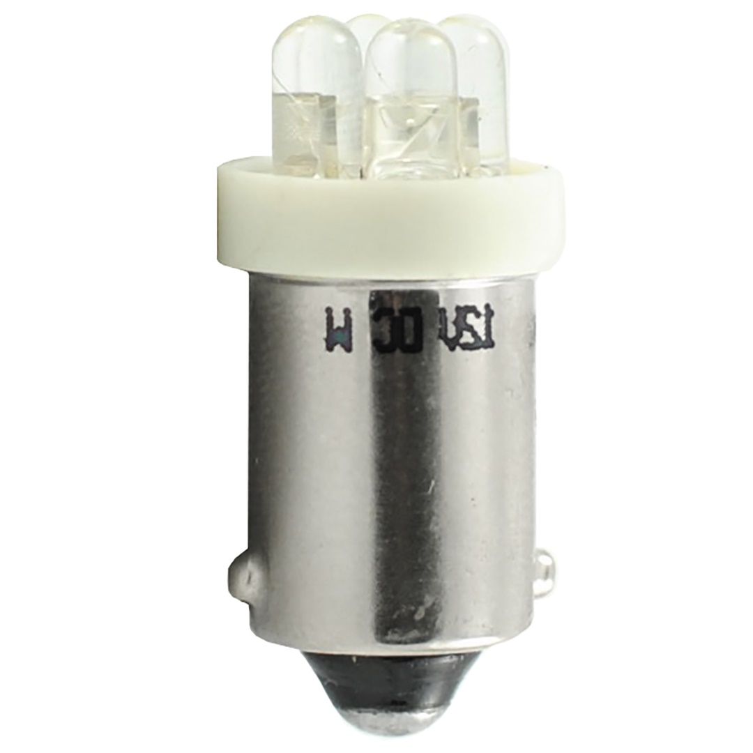Εικόνα 1 από 2 — T4W 12V 0,96W BA9s (ΜΙΝΙΟΝ) LED 4xLED 3mm ΛΕΥΚΟ BLISTER 2ΤΕΜ. M-TECH
