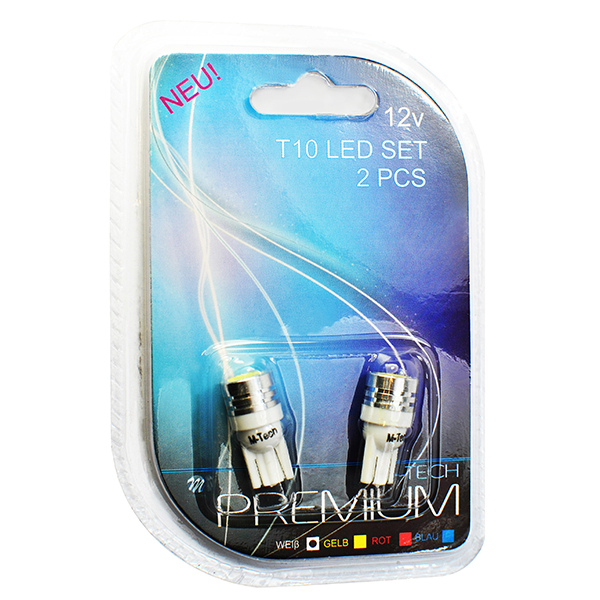 Εικόνα 2 από 2 — T10 W5W 12V W2,1×9,5d LED 1xHP ΛΕΥΚΟ (ΚΑΡΦΩΤΟ ΑΚΑΛΥΚΟ) BLISTER 2ΤΕΜ. M-TECH
