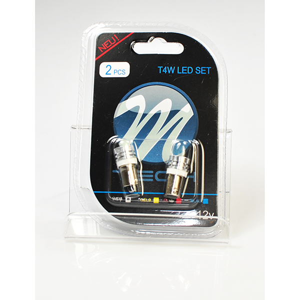 Εικόνα 2 από 2 — T4W 12V 1W BA9s (ΜΙΝΙΟΝ) LED 1xHP ΛΕΥΚΟ BLISTER 2ΤΕΜ.
