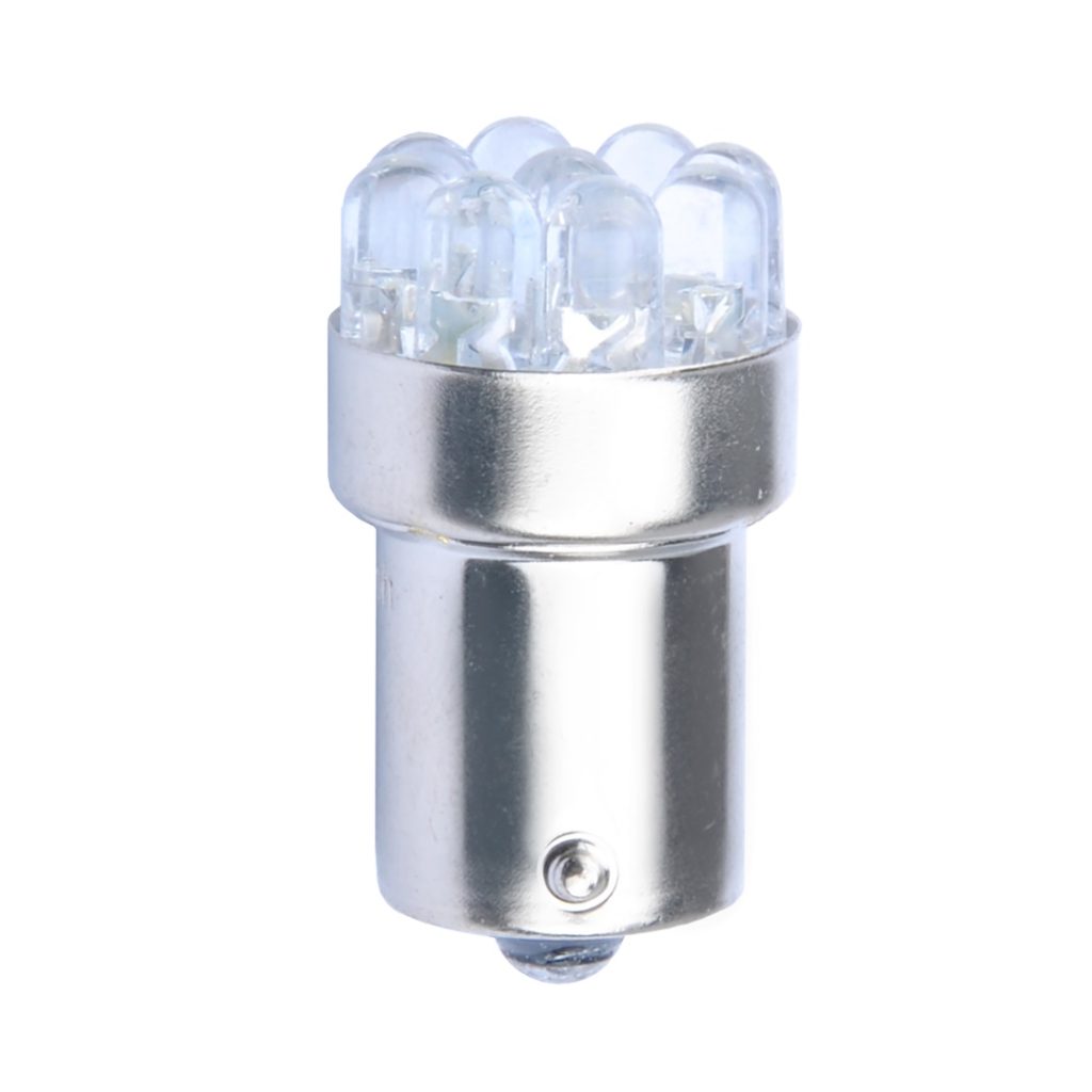 Εικόνα 1 από 2 — R5W/R10W 12V BA15s LED 9xSMD3014 ΚΟΚΚΙΝΟ (ΜΟΝΟΠΟΛΙΚΟ) BLISTER 2ΤΕΜ. M-TECH