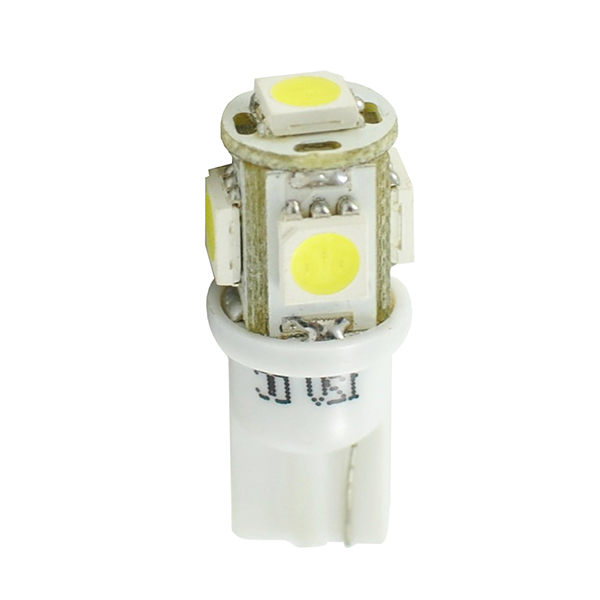 Εικόνα 1 από 2 — T10 W5W 12V W2,1×9,5d LED 5xSMD5050 ΛΕΥΚΟ (ΚΑΡΦΩΤΟ ΑΚΑΛΥΚΟ) BLISTER 2ΤΕΜ. M-TECH