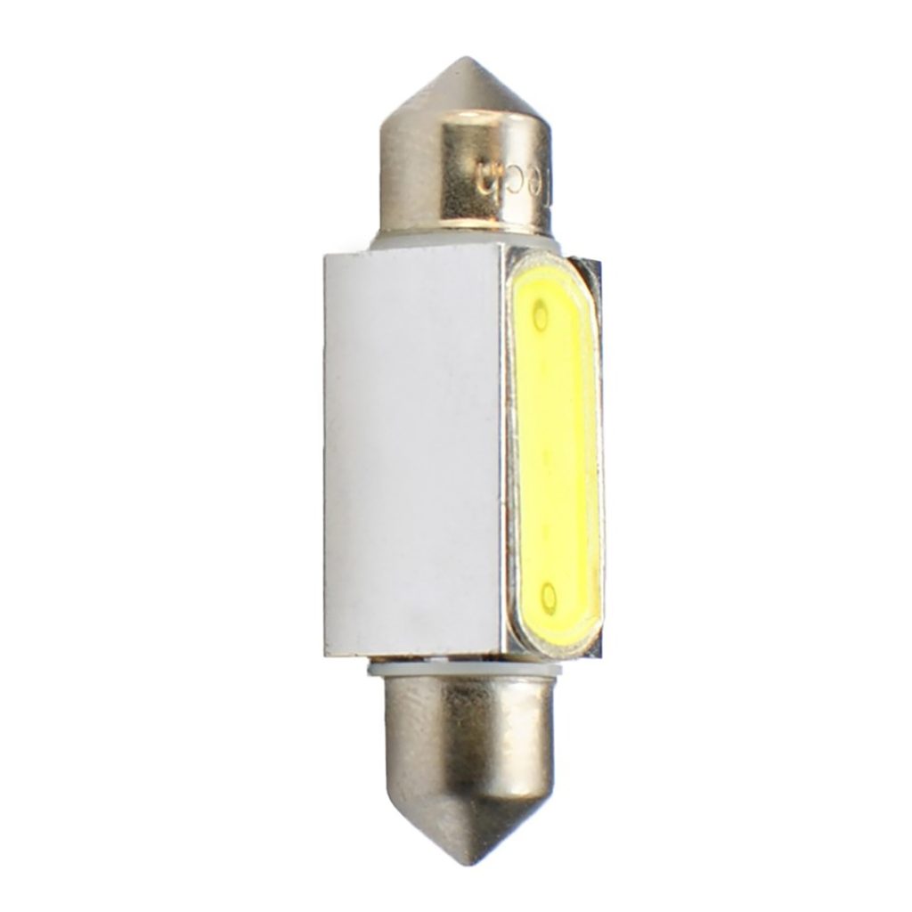 Εικόνα 1 από 2 — ΛΑΜΠΑΚΙΑ ΠΛΑΦΟΝΙΕΡΑΣ C5W 12V 1,5W SV8,5 36mm LED 1xHP PREMIUM BLISTER ΛΕΥΚΟ 1 ΤΕΜ.
