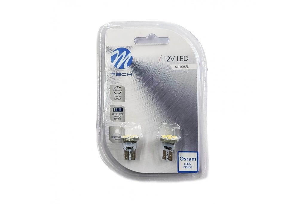 Εικόνα 1 από 1 — R5W/R10W 12V BA15s LED 3xSMD5050 ΛΕΥΚΟ (ΜΟΝΟΠΟΛΙΚΟ) BLISTER 2ΤΕΜ. M-TECH