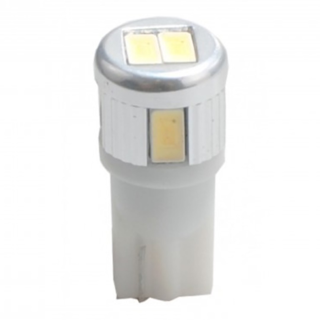 Εικόνα 1 από 2 — T10 W5W 12V W2,1×9,5d LED 6xSMD5730 ΛΕΥΚΟ (ΚΑΡΦΩΤΟ ΑΚΑΛΥΚΟ) BLISTER 2ΤΕΜ. M-TECH