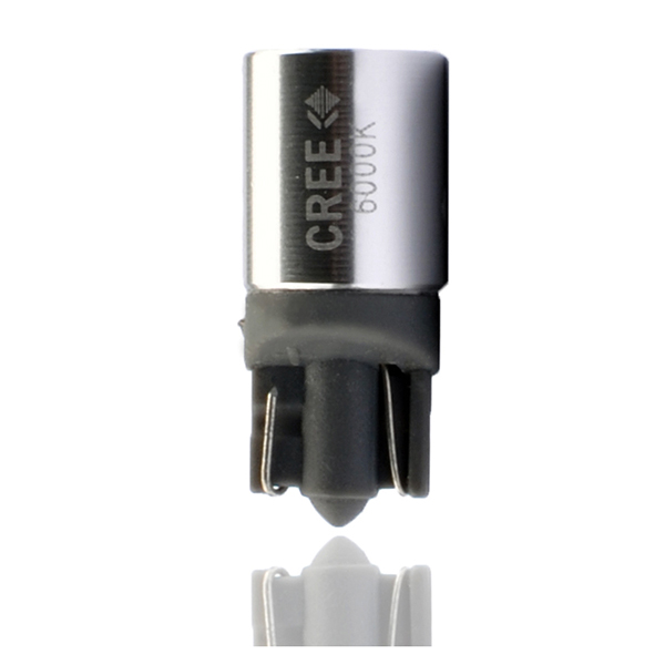 Εικόνα 1 από 2 — T10 W5W 12V W2,1×9,5d LED 1xCREE ΛΕΥΚΟ (ΚΑΡΦΩΤΟ CAN-BUS) BLISTER 2ΤΕΜ. M-TECH