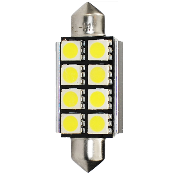 Εικόνα 1 από 3 — ΛΑΜΠΑΚΙΑ ΠΛΑΦΟΝΙΕΡΑΣ C5W/C10 12V 1,92W SV8,5 41mm