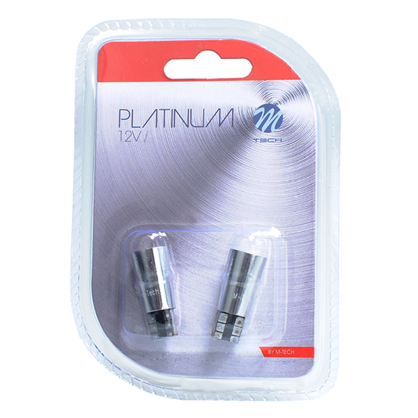 Εικόνα 2 από 2 — T10 W5W 12V W2,1×9,5d LED 2xSMD5730 ΛΕΥΚΟ (ΚΑΡΦΩΤΟ CAN-BUS) BLISTER 2ΤΕΜ. M-TECH