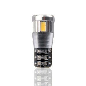 T10 W5W 12V W2,1x9,5d LED 6xSMD5730 ΛΕΥΚΟ (ΚΑΡΦΩΤΟ CAN-BUS) 2ΤΕΜ. M-TECH