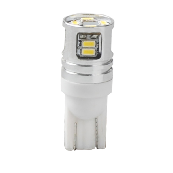 Εικόνα 1 από 2 — T10 W5W 12V W2.1×9.5d 1,7W 10xSMD3014 LED ΛΕΥΚΟ CAN-BUS BLISTER 2ΤΕΜ. M-TECH