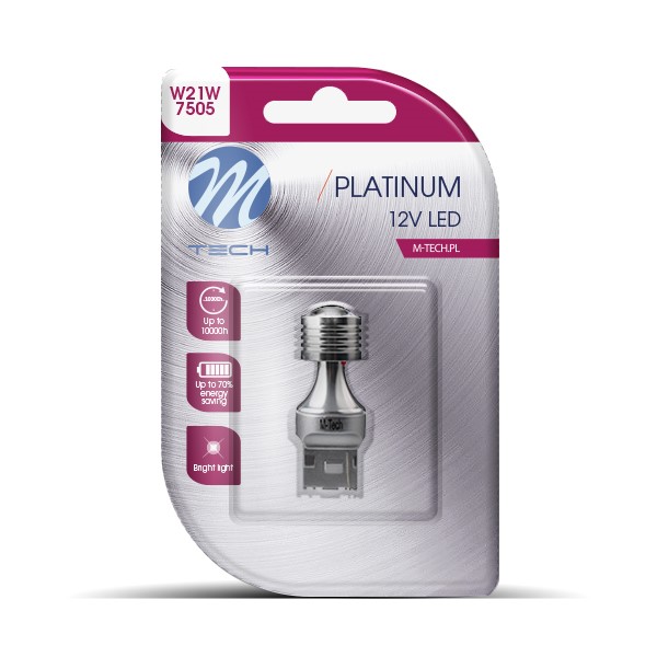 Εικόνα 1 από 1 — ΛΑΜΠΑΚΙ W21W T20 W3x16d 12/24V 3,4W 4xHP 190lm LED CAN-BUS ΛΕΥΚΟ BLISTER – 1 ΤΕΜ.