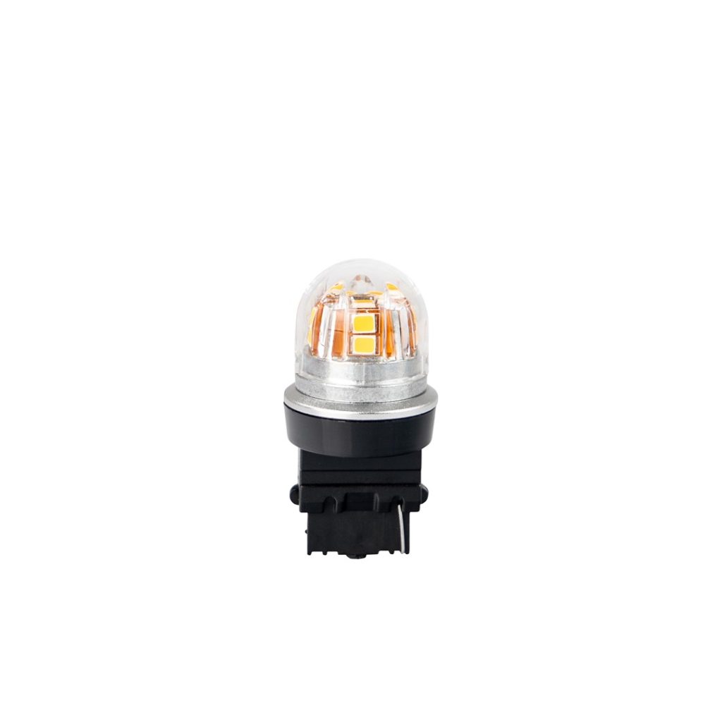 Εικόνα 2 από 2 — PY27W 12/24V W2.5x15d 15x2835SMD LED CAN-BUS ΠΟΡΤΟΚΑΛΙ PLATINIUM  M-TECH –   1 ΤΕΜ