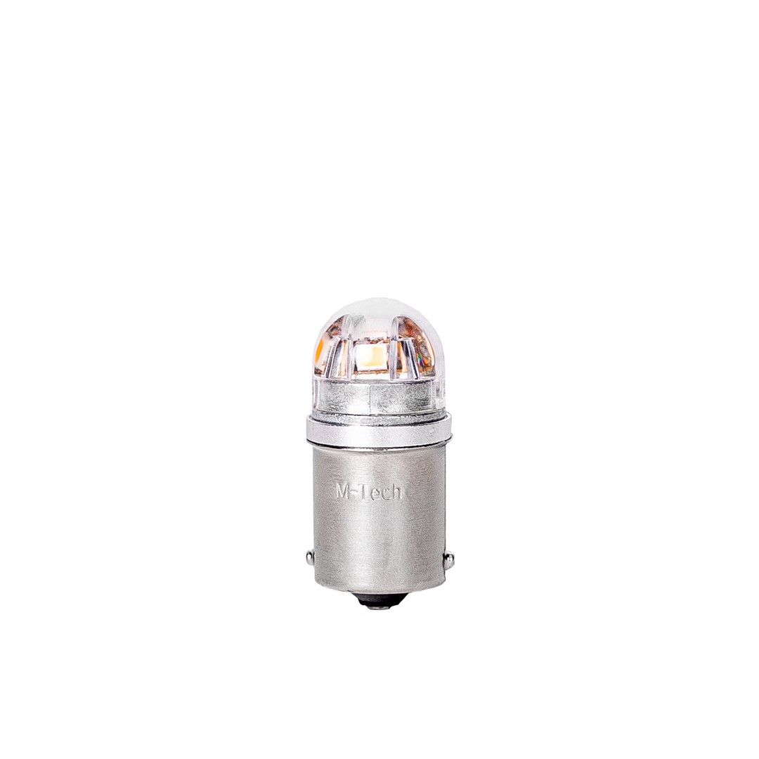 Εικόνα 2 από 2 — ΛΑΜΠΑΚΙΑ W16W T15 12/24V 1W 5x2835SMD LED CAN-BUS ΛΕΥΚΟ PLATINIUM BLISTER M-TECH –  2 ΤΕΜ