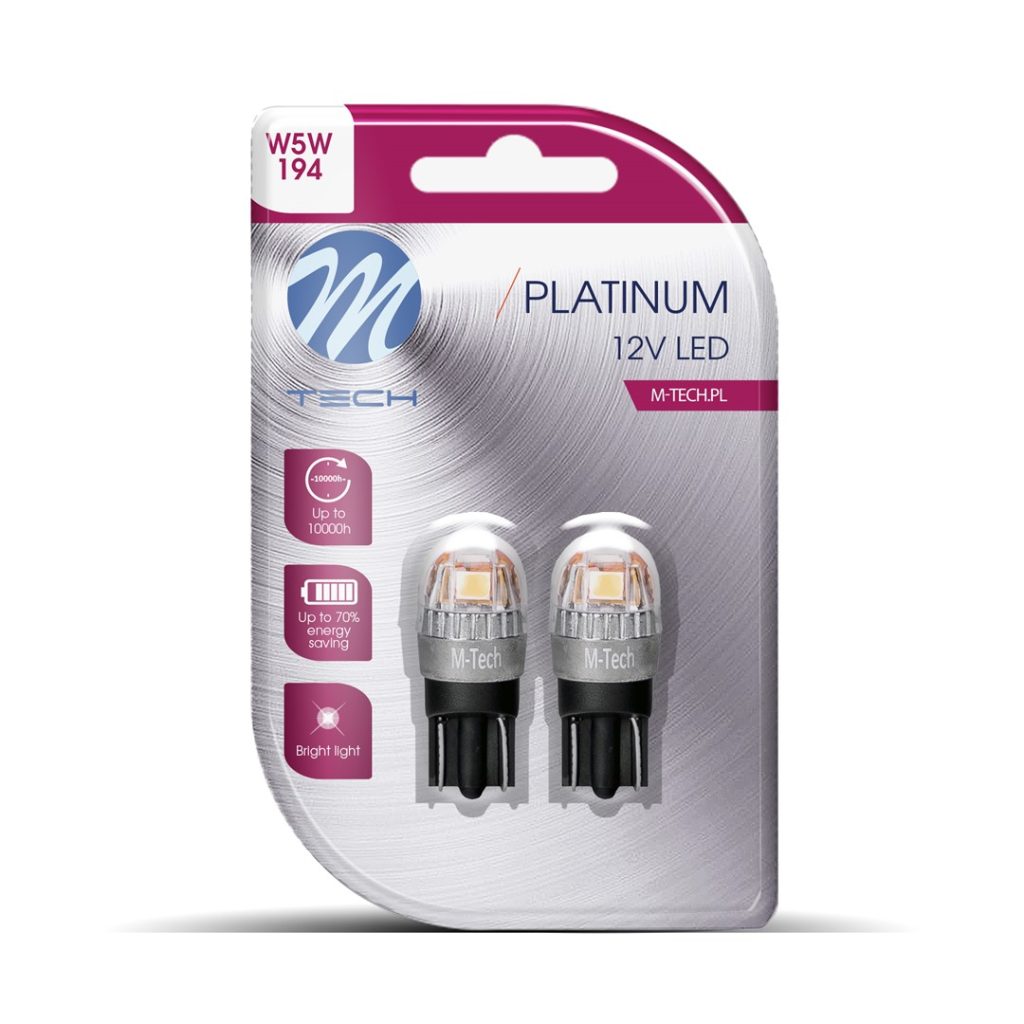 Εικόνα 1 από 2 — ΛΑΜΠΑΚΙΑ T10 W5W W2.1×9.5d 12/24V 1,4W 65lm 5x2835SMD LED 5700K ΠΟΡΤΟΚΑΛΙ BLISTER 2 ΤΕΜ.
