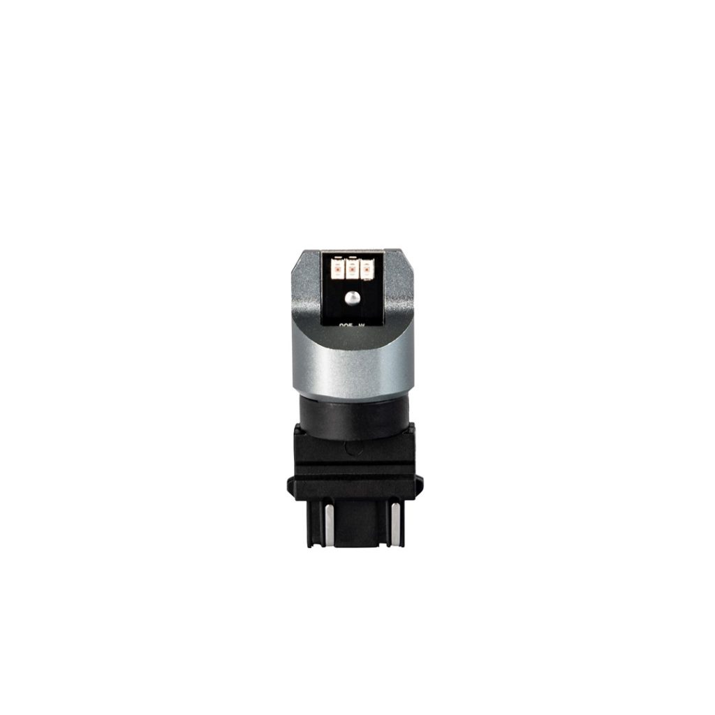 Εικόνα 2 από 2 — P27/7W 3157 12/24V W2.5x16d 6xSMD3020 CAN-BUS ΚΟΚΚΙΝΟ LIMITED BLACK BLISTER M-TECH – 1 Τεμ.