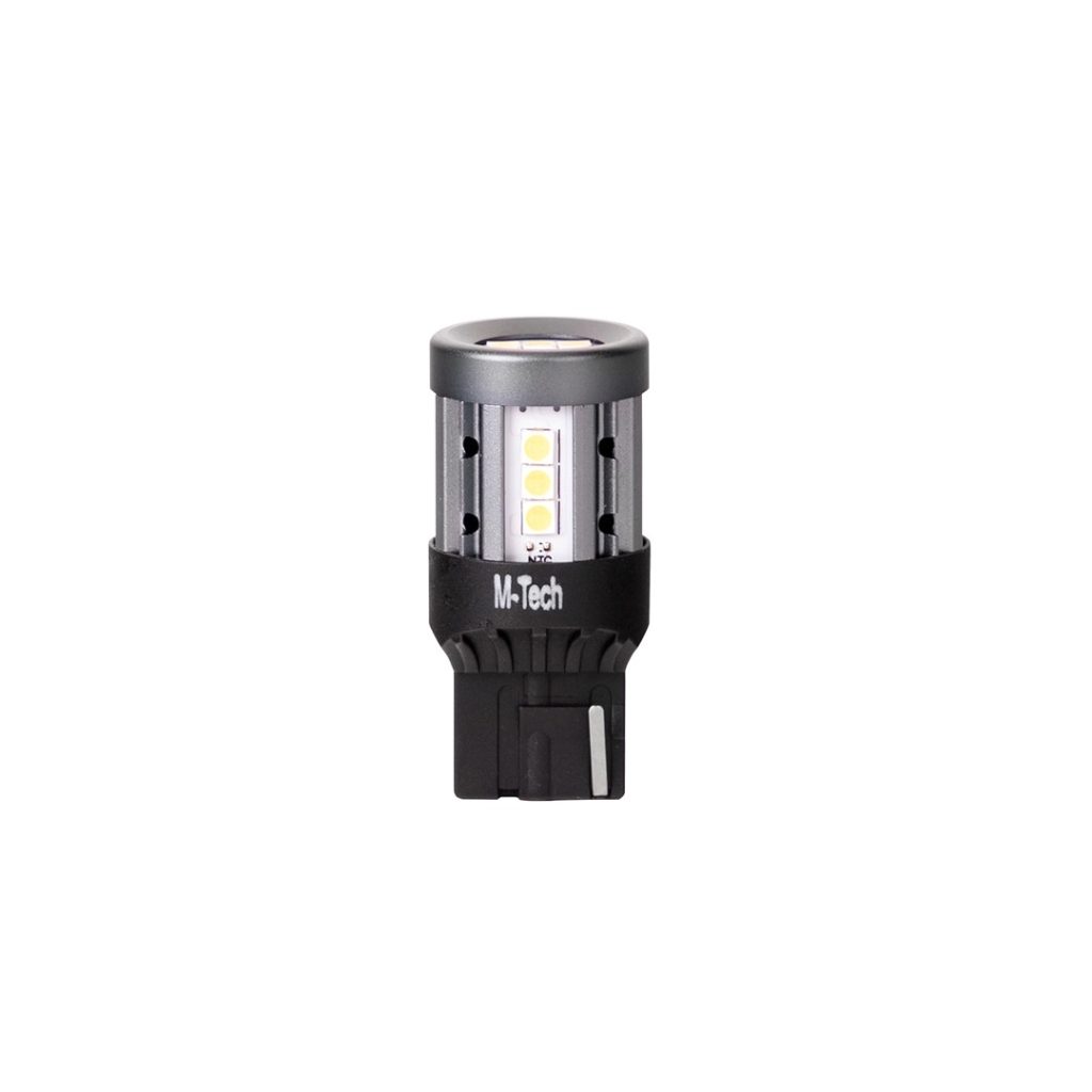 Εικόνα 2 από 2 — ΛΑΜΠΑΚΙ W21W T20 7440 W3x16d 12/24V 600lm 4W 15x3030SMD LED CAN-BUS PLATINIUM ΛΕΥΚΟ BLISTER – 1 ΤΕΜ.