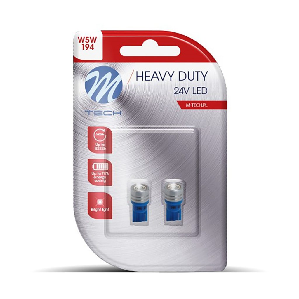 Εικόνα 1 από 1 — T10 W5W 24V W1,2×9,5d LED 1xHP ΜΠΛΕ ΔΙΑΘΛΑΣΗ (ΚΑΡΦΩΤΟ ΑΚΑΛΥΚΟ) BLISTER 2ΤΕΜ. M-TECH