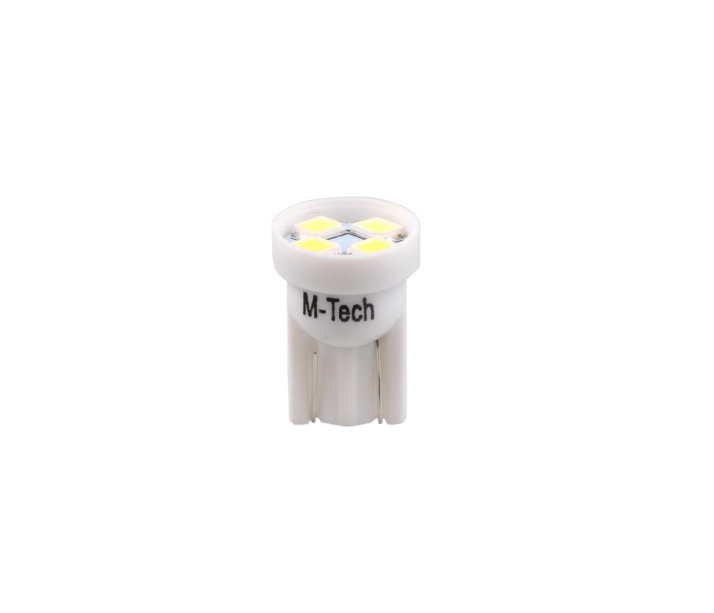 Εικόνα 2 από 2 — T10 W5W 24V W1,2×9,5d LED 4xSMD3528 ΛΕΥΚΟ ΔΙΑΘΛΑΣΗ (ΚΑΡΦΩΤΟ ΑΚΑΛΥΚΟ) HEAVY DUTY BLISTER 2ΤΕΜ. M-TECH