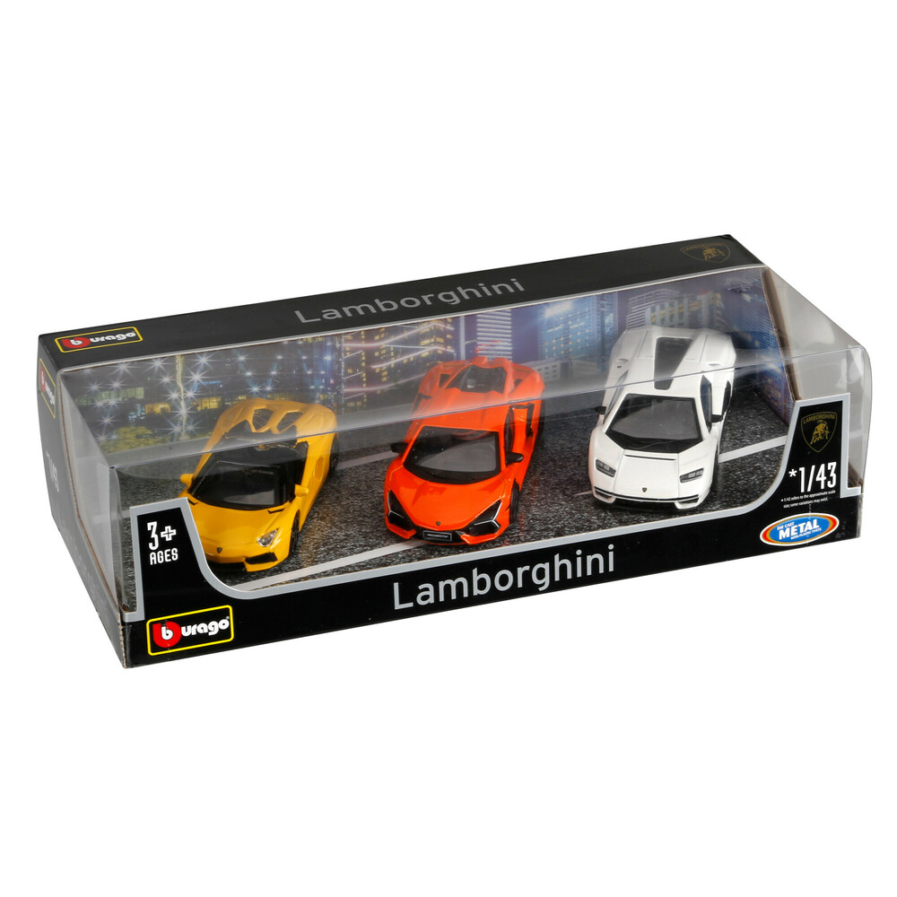 Εικόνα 3 από 4 — ΜΙΝΙΑΤΟΥΡΕΣ LAMBORGHINI URUS/CENTENARIO/AVENDATOR 1:43 BURAGO LAMPA 1ΤΕΜ.