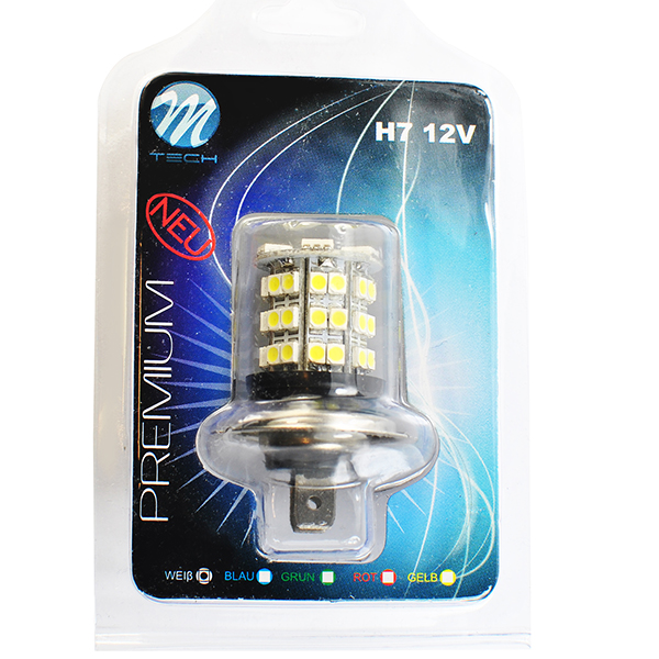 Εικόνα 2 από 2 — H7 12V PX26d 6W LED 6xSMD5050 PREMIUM ΛΕΥΚΟ 1ΤΕΜ.
