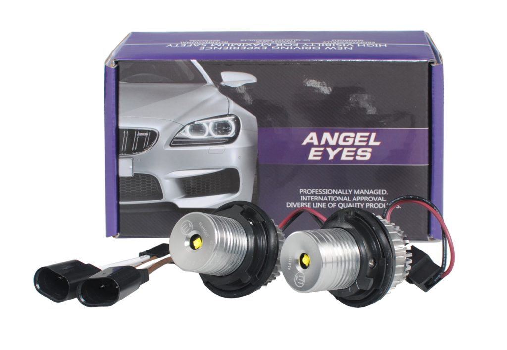 Εικόνα 1 από 2 — ΛΑΜΠΑΚΙΑ ΓΙΑ ANGEL BMW 12V 2x10W CREE ΛΕΥΚΟ ΦΩΣ E39/E53/E65/E66/E60/E63/E64/E87  2ΤΕΜ. M-TECH