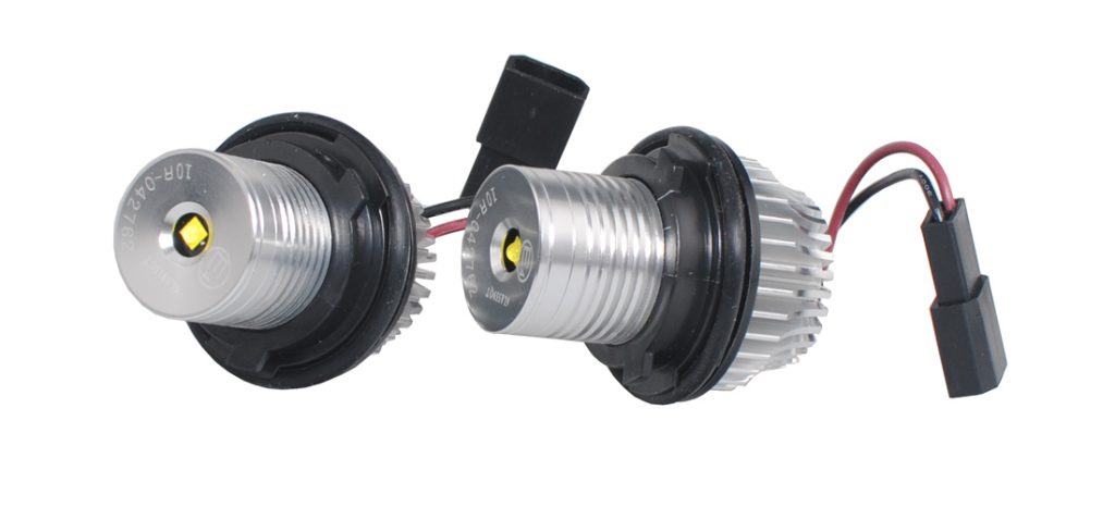Εικόνα 2 από 2 — ΛΑΜΠΑΚΙΑ ΓΙΑ ANGEL BMW 12V 2x10W CREE ΛΕΥΚΟ ΦΩΣ E39/E53/E65/E66/E60/E63/E64/E87  2ΤΕΜ. M-TECH