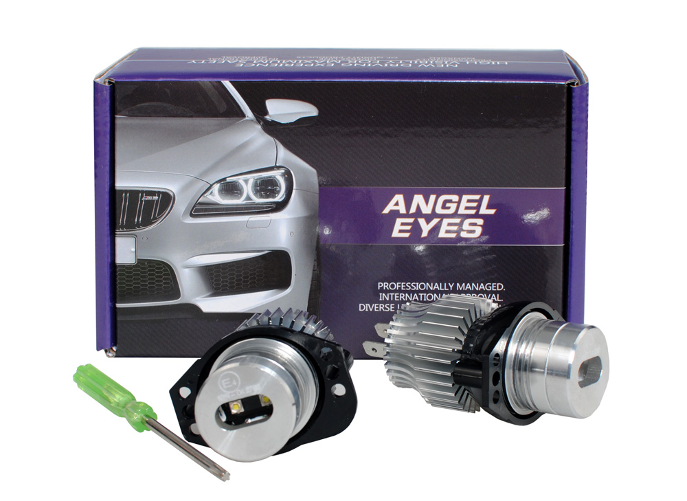Εικόνα 1 από 2 — ΛΑΜΠΑΚΙΑ ΓΙΑ ANGEL BMW 12V 2x20W CREE ΛΕΥΚΟ ΦΩΣ E90/E91 2ΤΕΜ. M-TECH