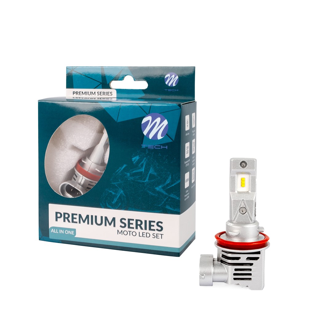 Εικόνα 1 από 2 — ΛΑΜΠΑ LED H11 9-32V 6.500K 5.000lm 50W CSP1860 LED ALL IN ONE PREMIUM SERIES  M-TECH – 1 ΤΕΜ.