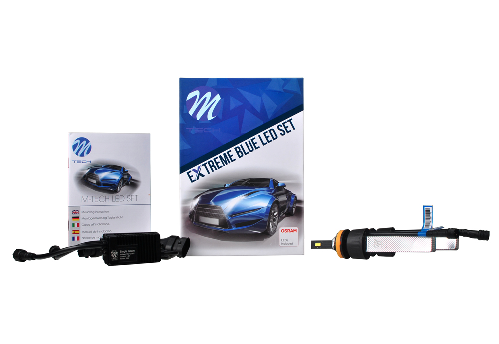 Εικόνα 1 από 2 — H11 9/36V 6.500K 5000lm OSRAM EXTREME BLUE LED KIT SET (ΜΕ ΨΥΚΤΡΑ ΛΕΠΙΔΕΣ-ΦΤΕΡΟΥ) 2ΤΕΜ. M-TECH