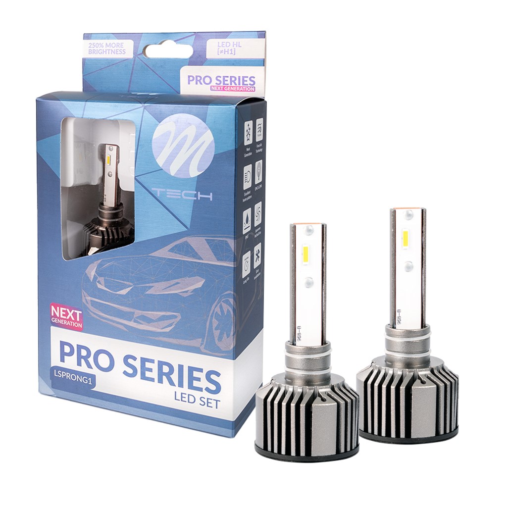 Εικόνα 2 από 4 — ΛΑΜΠΑ LED H1 12V 40W IP65 5.700K 5.200lm OSRAM LED SET PRO NEXT GENERATION M-TECH – 2 ΤΕΜ.