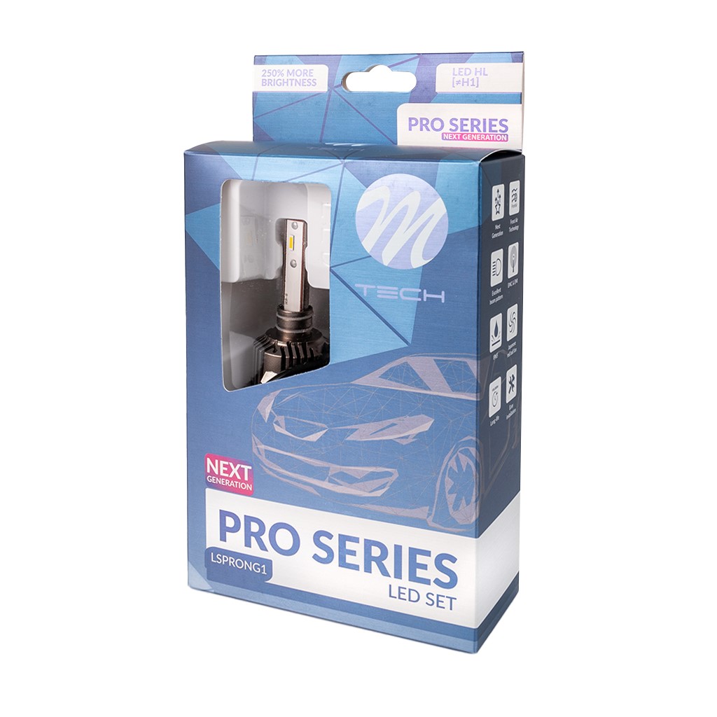 Εικόνα 4 από 4 — ΛΑΜΠΑ LED H1 12V 40W IP65 5.700K 5.200lm OSRAM LED SET PRO NEXT GENERATION M-TECH – 2 ΤΕΜ.