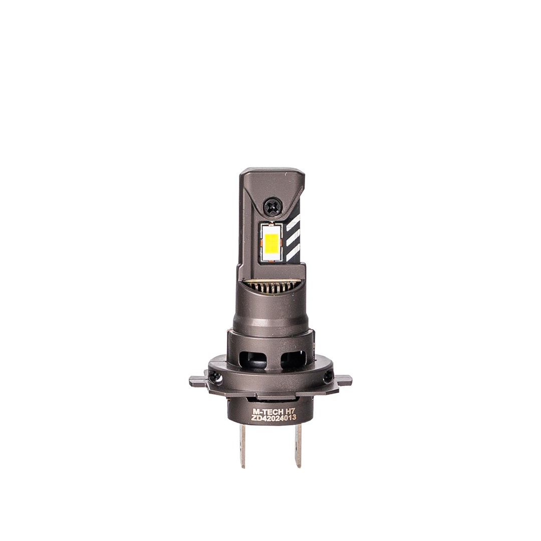Εικόνα 2 από 3 — M-Tech – Λάμπες LED H7 τάση λειτουργίας 12V απόδοσης 35W 6.000K 4.000lm CANBUS CSP3570 Premium Smart Series κάλυψη 360 μοιρών για Προτζέκτορες για Επιβατικά Αυτοκίνητα – 2 τεμ. (LSPS7H7)