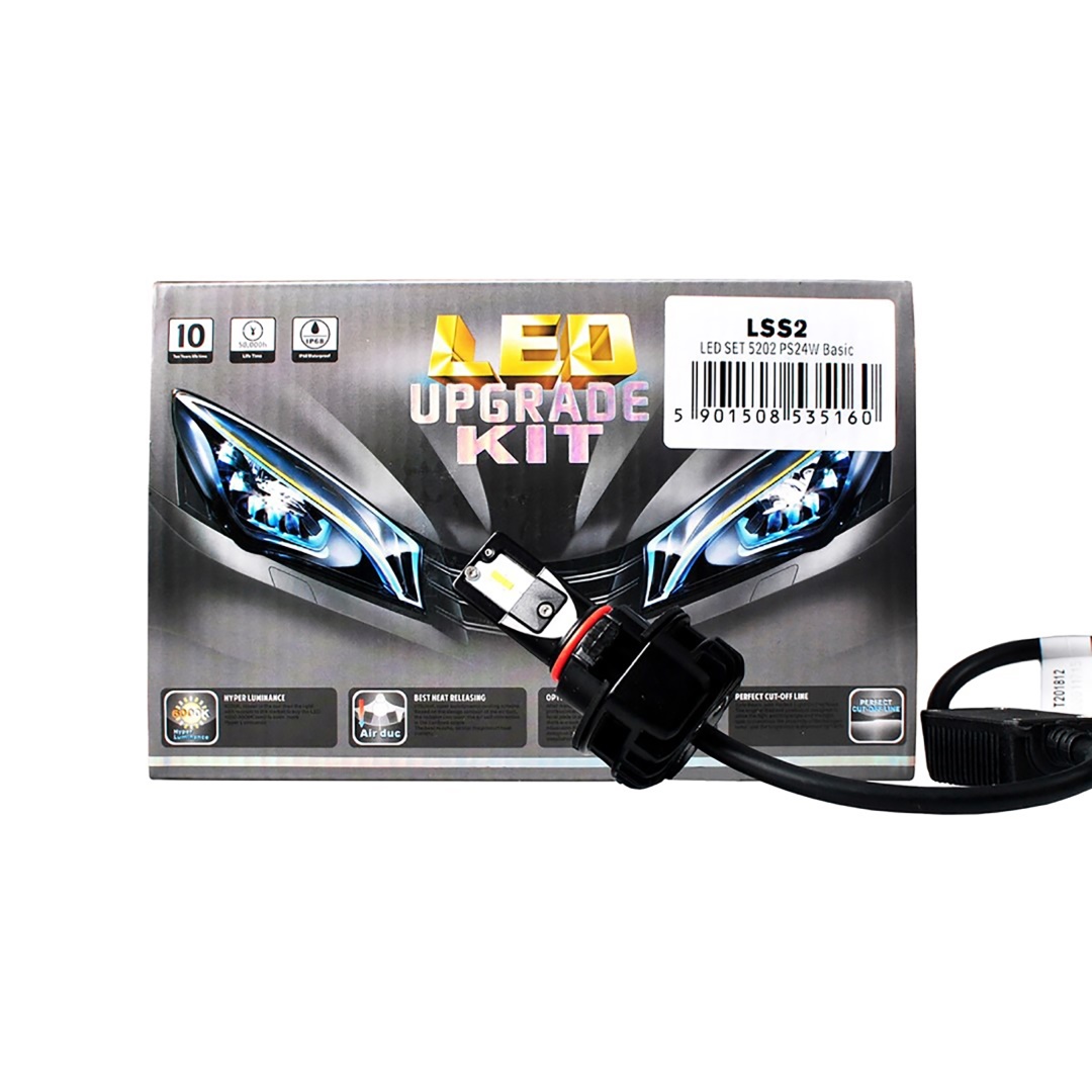 Εικόνα 1 από 1 — PS24W 12/24V 16W 5.700K LED KIT BASIC EPISTAR 2ΤΕΜ. (ΜΕ ΑΝΕΜΙΣΤΗΡΑΚΙ ή ΨΥΚΤΡΑ) M-TECH
