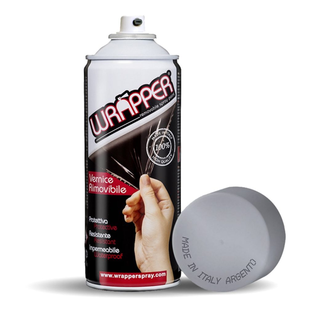 Εικόνα 1 από 2 — ΠΡΟΣΤΑΤΕΥΤΙΚΟ ΦΙΛΜ ΣΕ ΣΠΡΕΙ WRAPPER SPECIAL COLOUR ARGENTO SILVER 400 ml (ΑΣΗΜΙ ΧΡΩΜΑ)