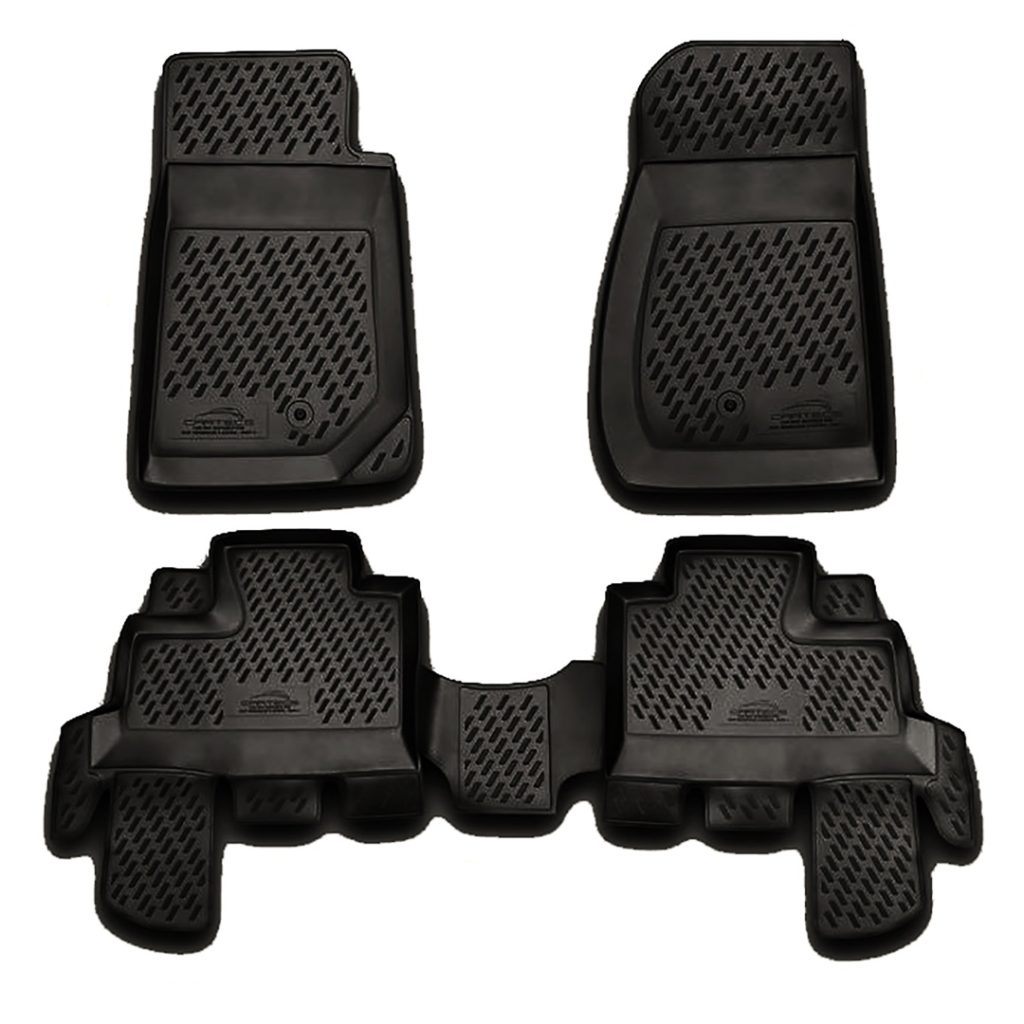 Εικόνα 1 από 1 — ΠΑΤΑΚΙΑ ΣΕ ΣΚΑΦΗ TPE ΛΑΣΤΙΧΟ ΓΙΑ JEEP WRANGLER 5D 2007-2018  ΣΕ ΜΑΥΡΟ ΧΡΩΜΑ NOVLINE – 4 ΤΕΜ.