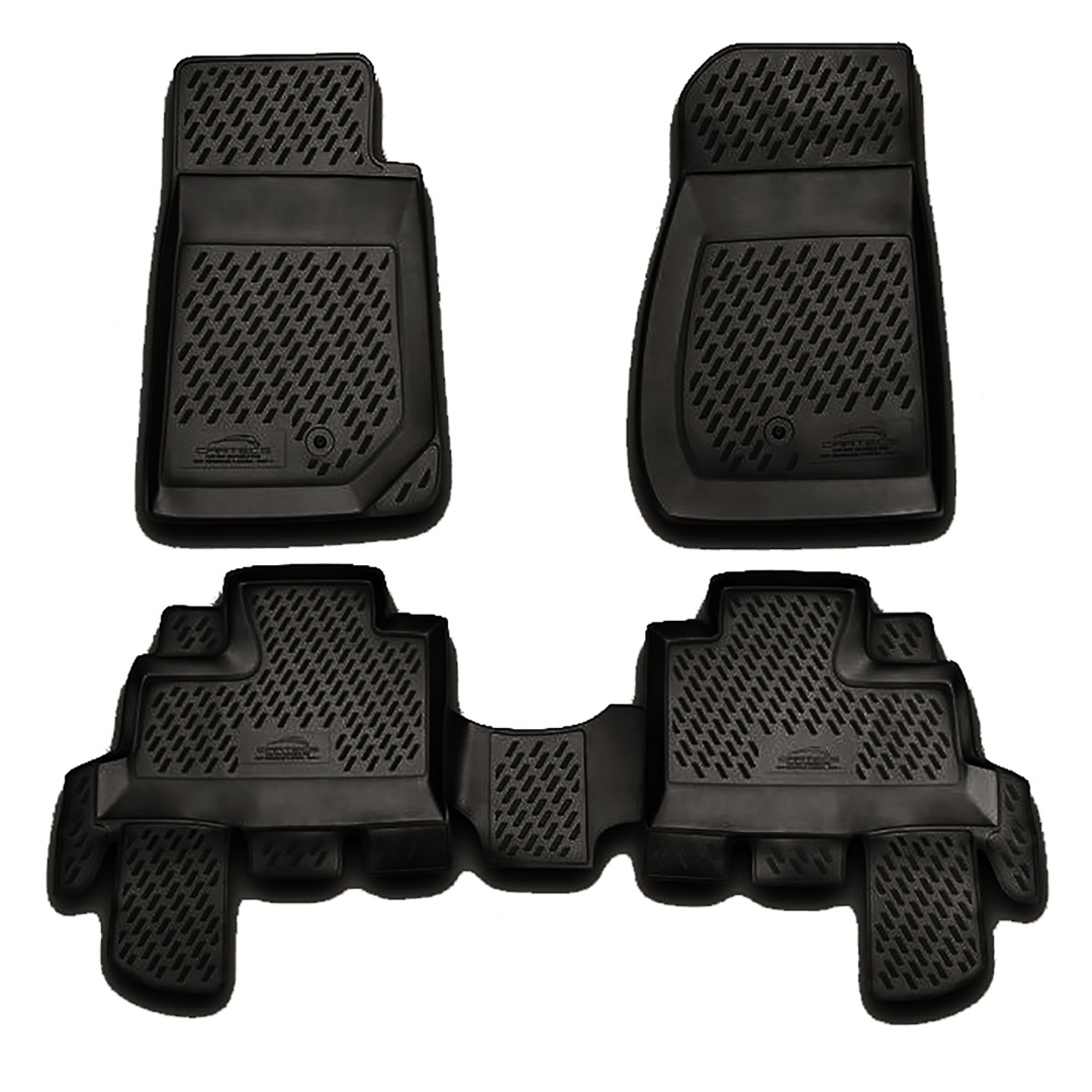 Εικόνα 1 από 1 — ΠΑΤΑΚΙΑ ΣΕ ΣΚΑΦΗ TPE ΛΑΣΤΙΧΟ ΓΙΑ JEEP WRANGLER 5D 2007-2018  ΣΕ ΜΑΥΡΟ ΧΡΩΜΑ NOVLINE – 4 ΤΕΜ.