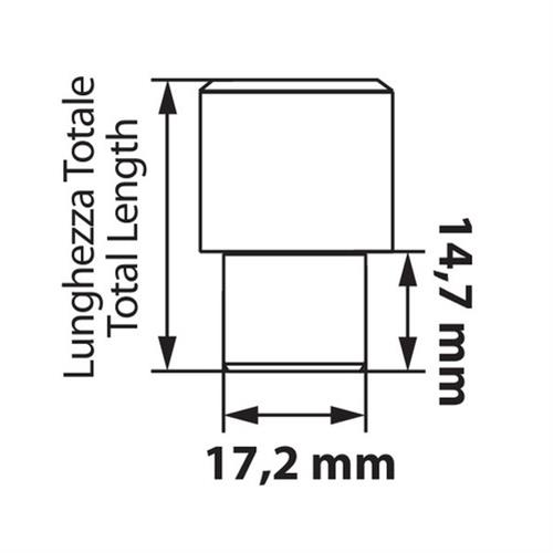 Εικόνα 1 από 2 — Μπουλόνια Ασφαλείας 12×1,5 15/35mm (21) ίσια ULTRA HIGHT SECURITY J030