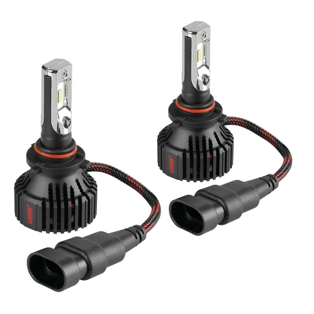 Εικόνα 1 από 3 — H10/HB3 9005 9-32V 6.500K 8.000lm 60W P20d HALO LED SERIE 6 STANDARD 6LED ZES 2ΤΕΜ. LED KIT