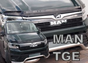 Heko - Ανεμοθραύστης Καπό Για VW Crafter II 2017 > / MAN TGE 2017 > υλικό Acrylic Χρώμα Φιμέ - 1 τεμ. (ΑΝΕΜ.F.02153)