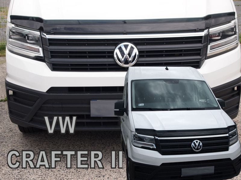 Εικόνα 2 από 3 — Heko – Ανεμοθραύστης Καπό Για VW Crafter II 2017 > / MAN TGE 2017 > υλικό Acrylic Χρώμα Φιμέ – 1 τεμ. (ΑΝΕΜ.F.02153)