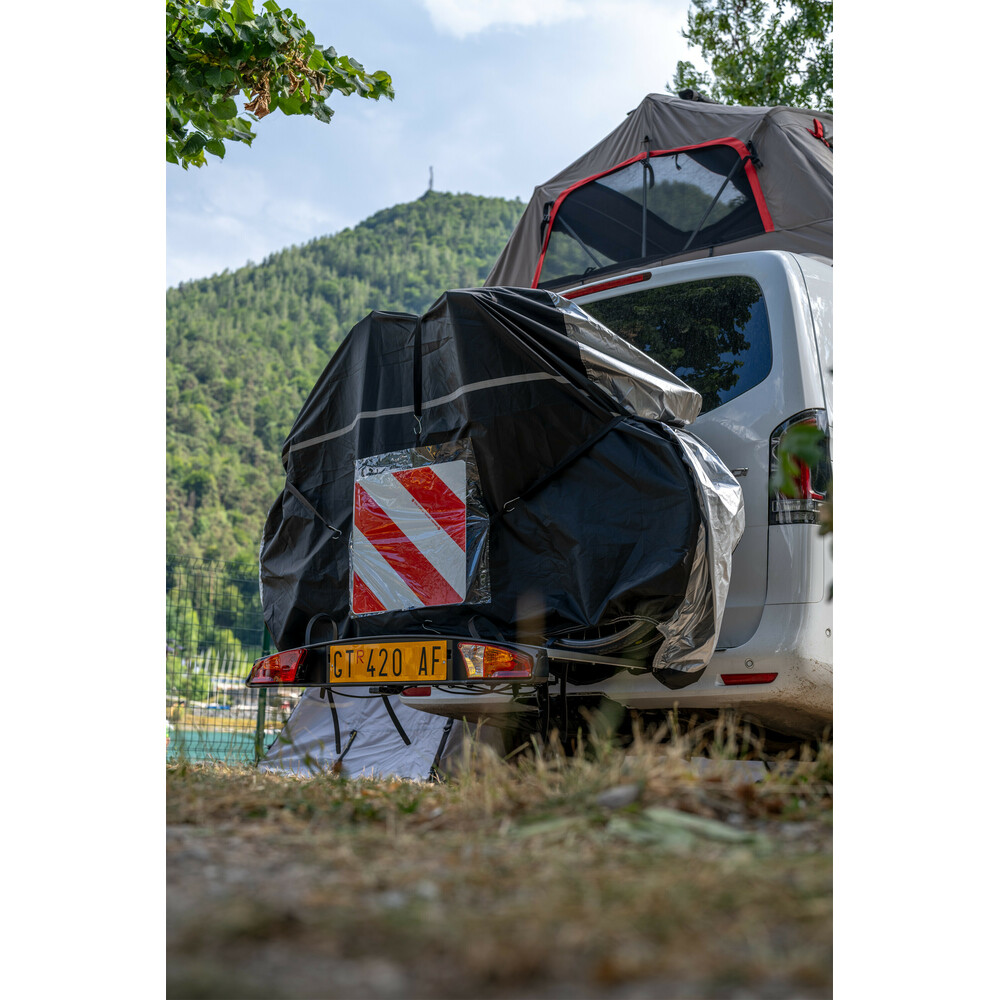 Εικόνα 2 από 9 — Nordrive – Κουκούλα/κάλυμμα για 3 ποδήλατα 190x50x130cm για βάση κοτσαδόρου Tow & Park Bike Cover – 1 τεμ. (L.N60058)