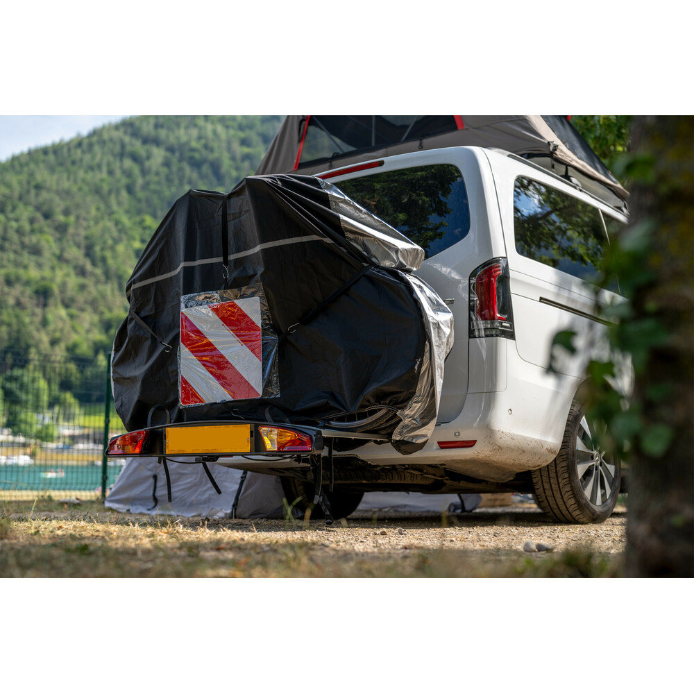 Εικόνα 1 από 9 — Nordrive – Κουκούλα/κάλυμμα για 3 ποδήλατα 190x50x130cm για βάση κοτσαδόρου Tow & Park Bike Cover – 1 τεμ. (L.N60058)