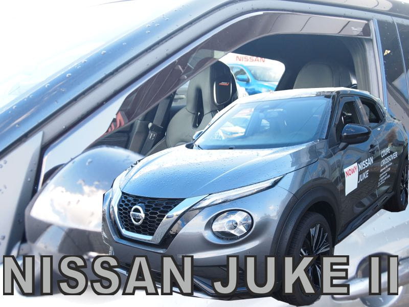 Εικόνα 1 από 5 — ΑΝΕΜΟΘΡΑΥΣΤΕΣ ΓΙΑ NISSAN JUKE 5D 2019+ ΖΕΥΓΑΡΙ ΑΠΟ ΕΥΚΑΜΠΤΟ ΦΙΜΕ ΠΛΑΣΤΙΚΟ HEKO – 2 ΤΕΜ.