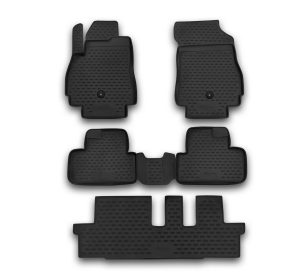 ΠΑΤΑΚΙΑ ΣΕ ΣΚΑΦΗ TPE ΛΑΣΤΙΧΟ ΓΙΑ CHEVROLET ORLANDO 2011-2015 ΣΕ ΜΑΥΡΟ ΧΡΩΜΑ NOVLINE - 5 ΤΕΜ.
